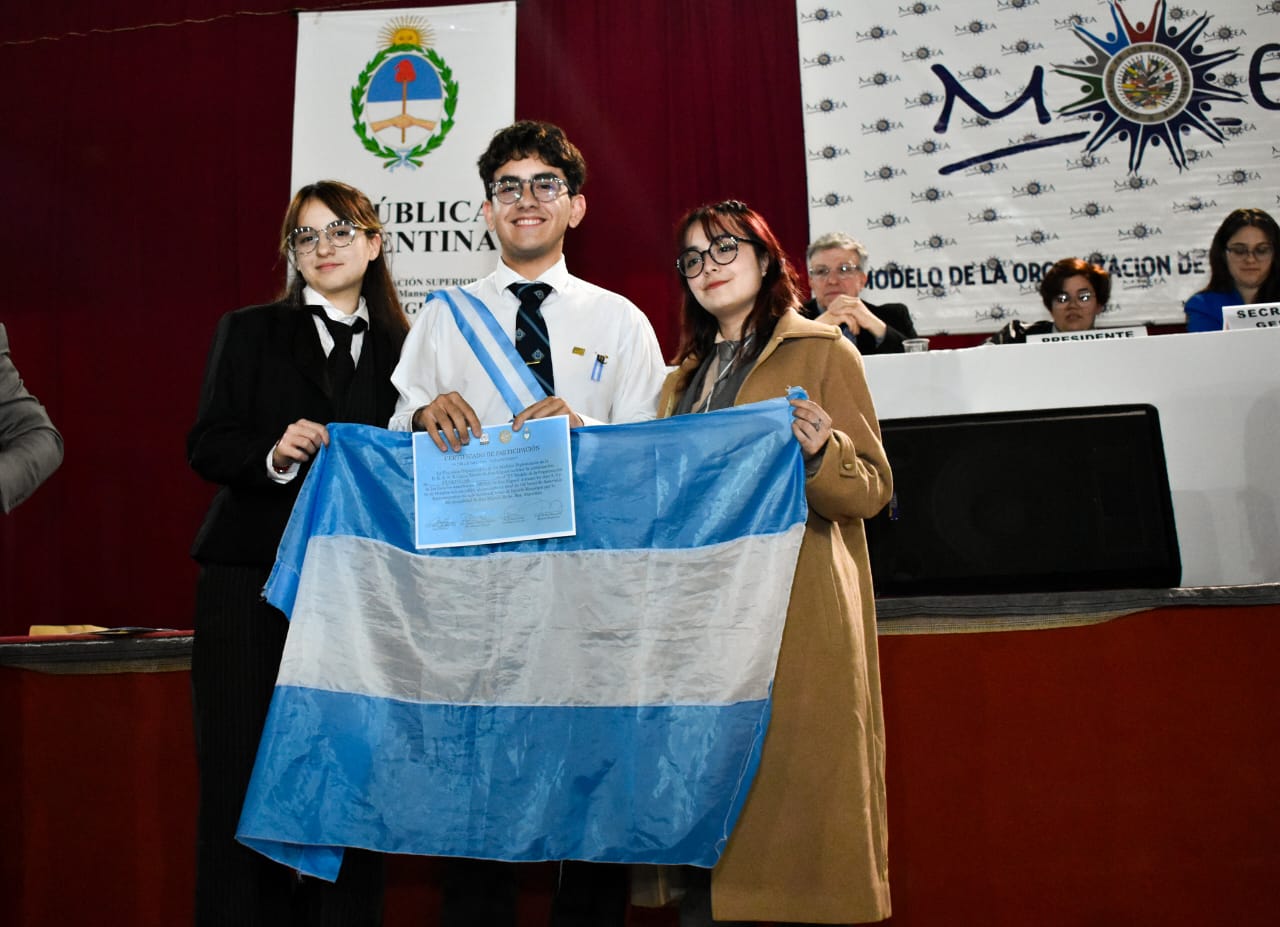 Delegación destacada, Modelo MOEA JUANA MANSO, delegación argentina